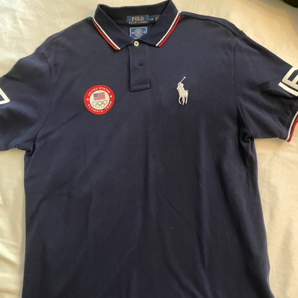 Ralph Lauren Men's Olympic Branded Polo